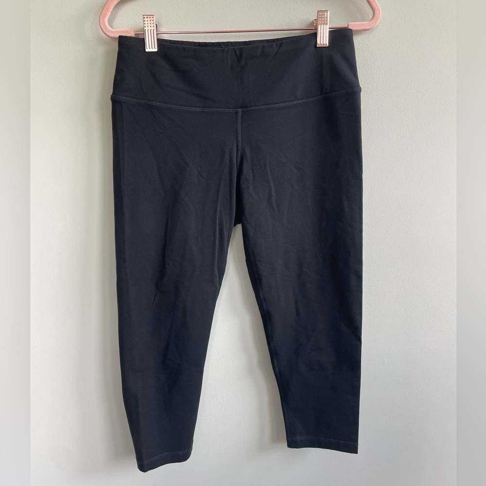 Prana Cropped Black Capri Leggings